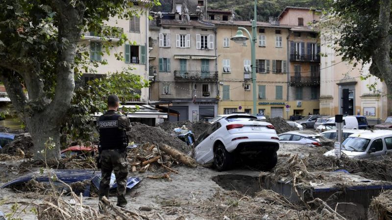 Storm Alex: Deadly flash floods hit France and Italy