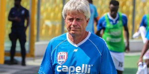 Inter Allies coach Henrik Lehm in trouble with GFA over referee comments