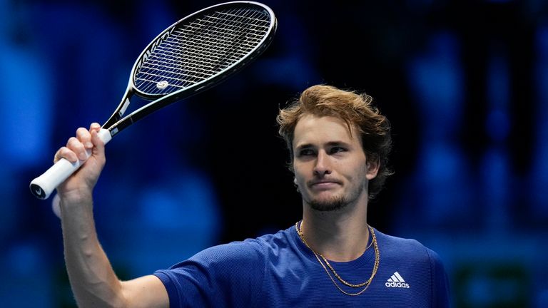 ATP Finals: Alexander Zverev books his place in the last four where he will face Novak Djokovic