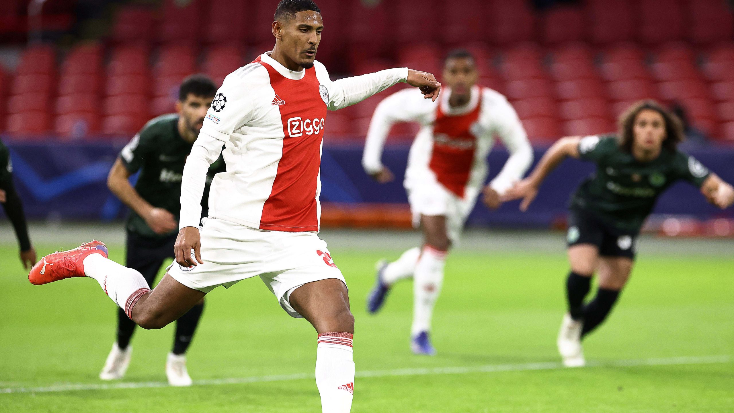 Haller equals 41-year-old Ajax record with Champions League goal against Sporting Lisbon