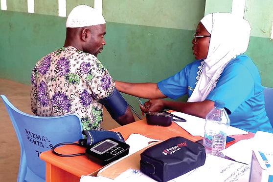 Sagnarigu residents benefit from free health screening