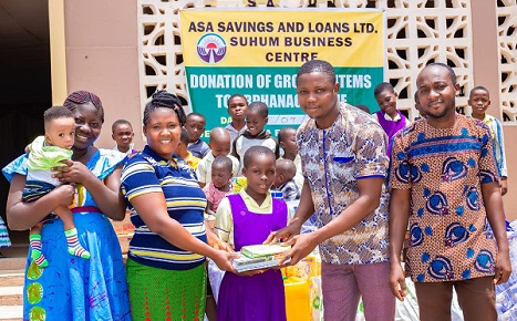 ASA Savings and Loans supports Jehovah Rapha Orphanage